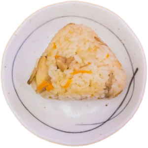 はちきん地鶏の鶏飯にぎり
