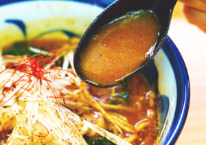 結いの里のラーメン