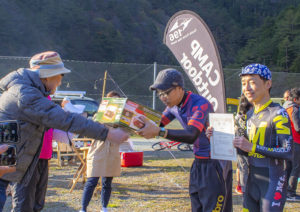 大川村グラベルクリテリウム1位