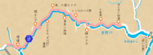 奥吉野渓谷ドライブコース詳細２