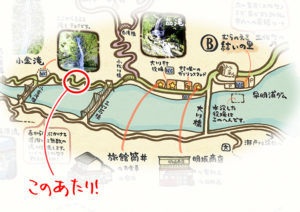 あじさい街道地図