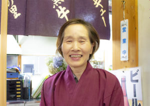 里の茶屋の名物おかみさん