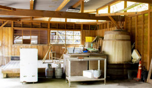 里の茶屋紙作りのための古道具