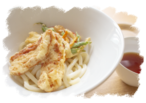 【結いの里】おかあさん食堂の冷やしうどん