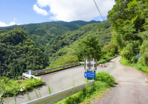 大田尾峠超えの道