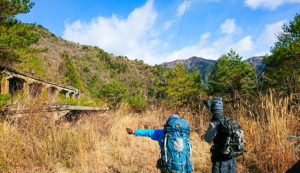 【白滝鉱山トロッコ道】遺構探訪