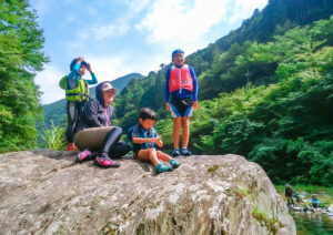 【大北川川遊び】
