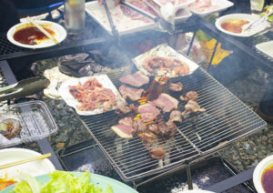 【大北川川遊び】BBQ