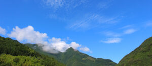 大川村の青空