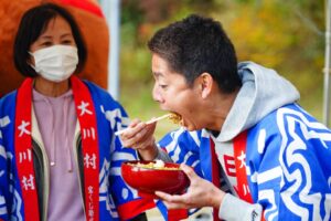 【オンライン謝肉祭2021】筒井食堂筒井さんの黒牛の牛筋丼とかつおさんの食レポ