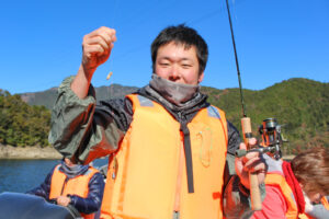 ワカサギ釣り