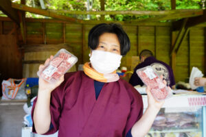 【白滝ふるさとまつり】大川黒牛