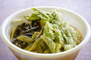 【白滝ふるさとまつり】山菜うどん