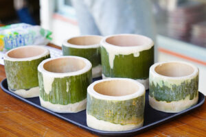 【白滝ふるさとまつり】竹食器