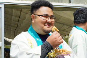 白滝ふるさと祭2023（はちきん地鶏）