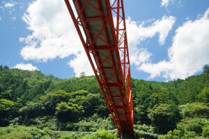 ポンツーンボート早明浦ダム遊覧船小金滝橋
