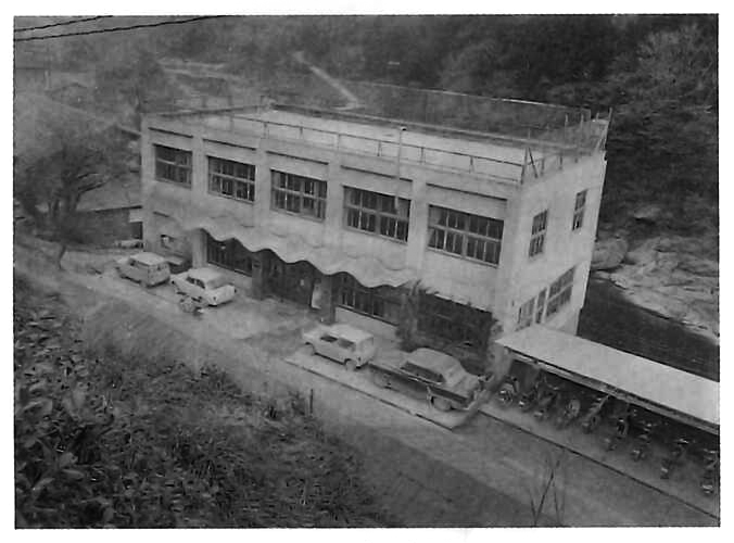 水没した旧大川村役場