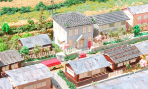 旧大川村ジオラマ