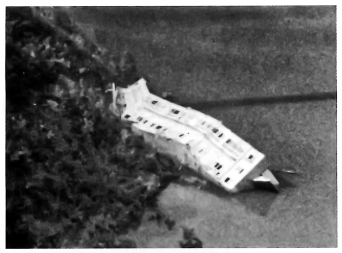 水没した旧大川村役場