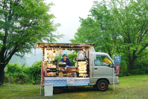 白滝ふるさと祭コーヒーキッチンカー