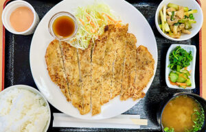結いの里食堂はちきん地鶏チキンカツ定食
